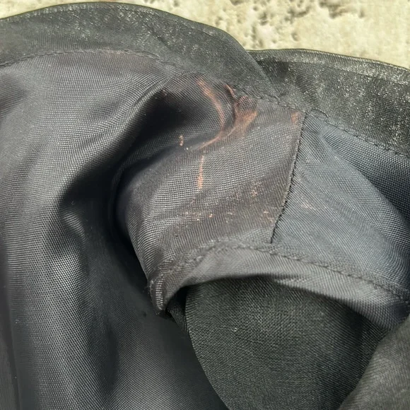 Vintage silk abs evening dress size 8 - Picture 13 of 13